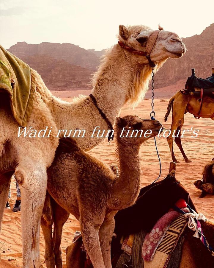 Wadi Rum Fun Time Tour'S Ngoại thất bức ảnh